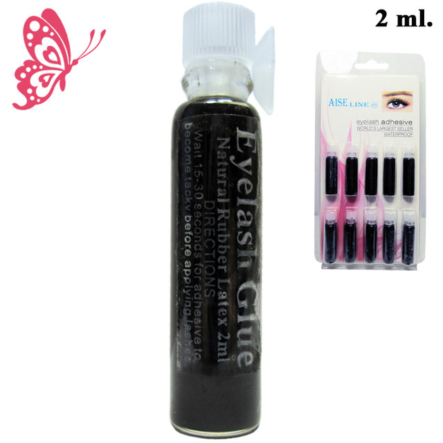 Чорний Рідкий Клей для Накладних Стрічкових Вій від Aise line, замовити, купити дешево оптом, дрібним оптом і в роздріб через інтернет магазин https://opt21.com з доставкою по всій Україні від Компанії Маргарита місто Дніпро.