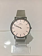 Женские наручные часы Daniel Wellington (Даниэль Веллингтон), серебристо-розовый цвет ( код: IBW185SP )
