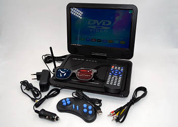 Портативний телевізор DVD-LS104T Портативний DVD з тюнером Т2 (11 дюймів) у машину 