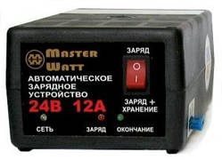 Автоматичний зарядний пристрій для автомобільних акумуляторів 24 В 12 А 2 режимний