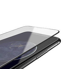 Захисне скло Hoco для Apple iPhone XS Max Shatter-Proof edges Full Glue Чорне, фото 4