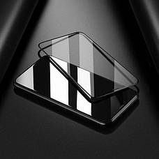 Захисне скло Hoco для Apple iPhone XS Max Shatter-Proof edges Full Glue Чорне, фото 5