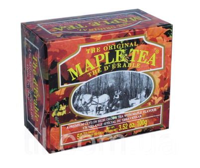 Чорний чай Кленовий Сироп 100 г (50*2г)