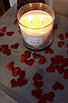 М'які сердечка для декору, весільне конфетті з сердечок, романтична атмосфера 100 шт. DIY 3,5 см GS807, фото 4