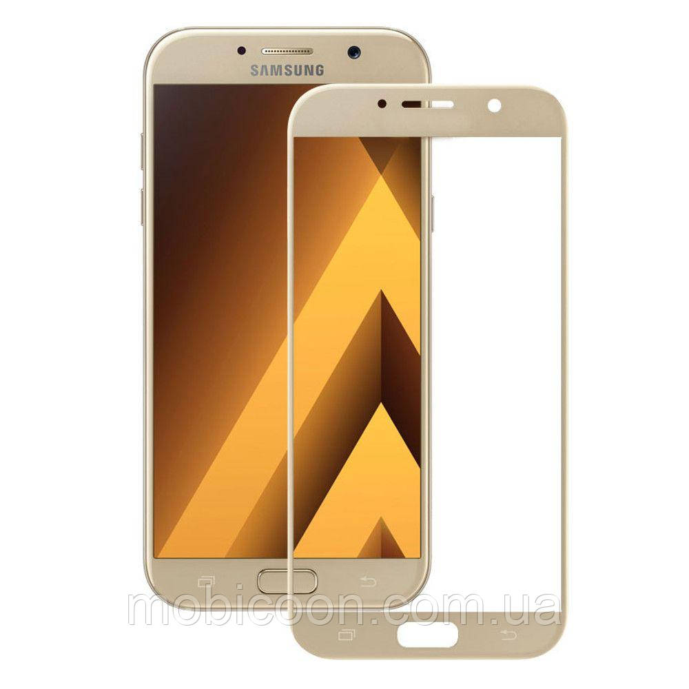Захисне скло Ipaky Full Screen для Samsung A320, A3 2017 Gold
