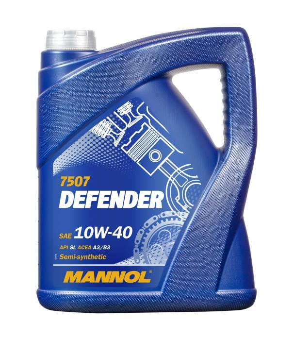 DEFENDER SAE10W40 4лАРІ SL/CF Масло моторне полусинтетика Маннол