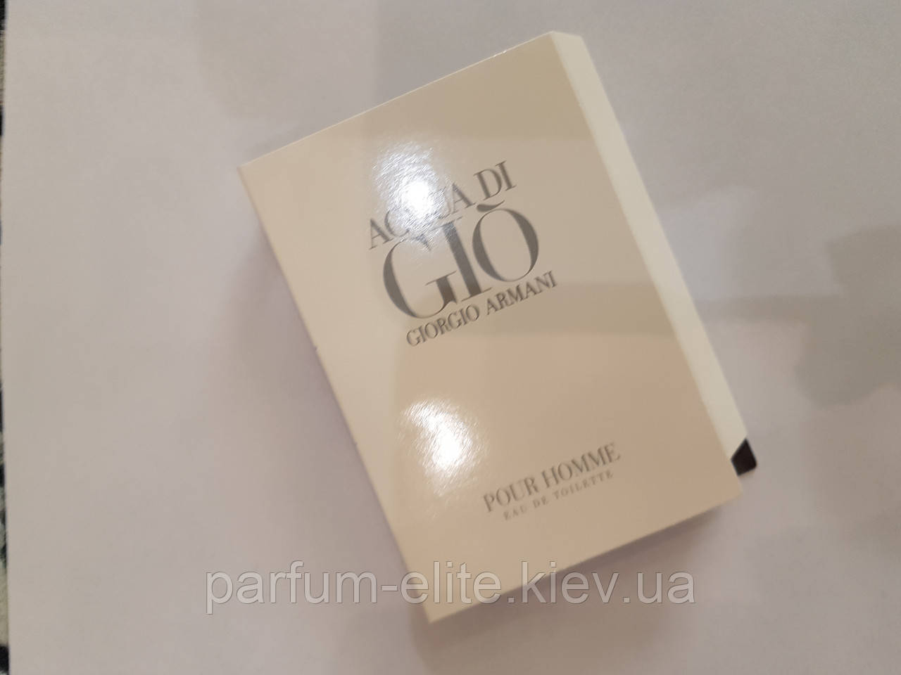 Пробник чоловічої туалетної води Armani Acqua di Gio Pour Homme 1.5ml