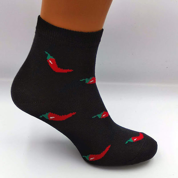 Шкарпетки бавовняні жіночі Лана Перчики асорті