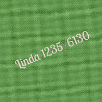 Тканина рівномірного переплетення 27 ct. Zweigart Linda 1235/6130 весняна зелень