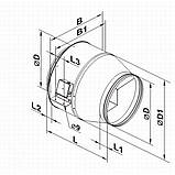 Вентилятор Вентс ВКМ 400, фото 3