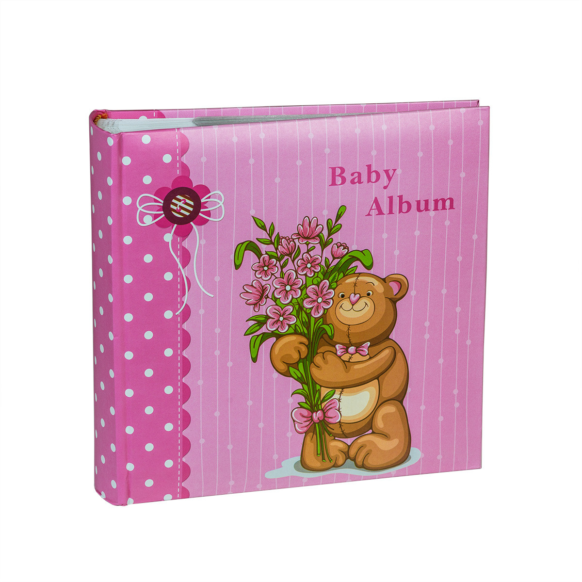 Фотоальбом 10*15/200 Teddy Pink ( на складе )