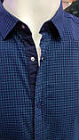 Сорочка чоловіча Tommy Hilfiger клітина батал, фото 5