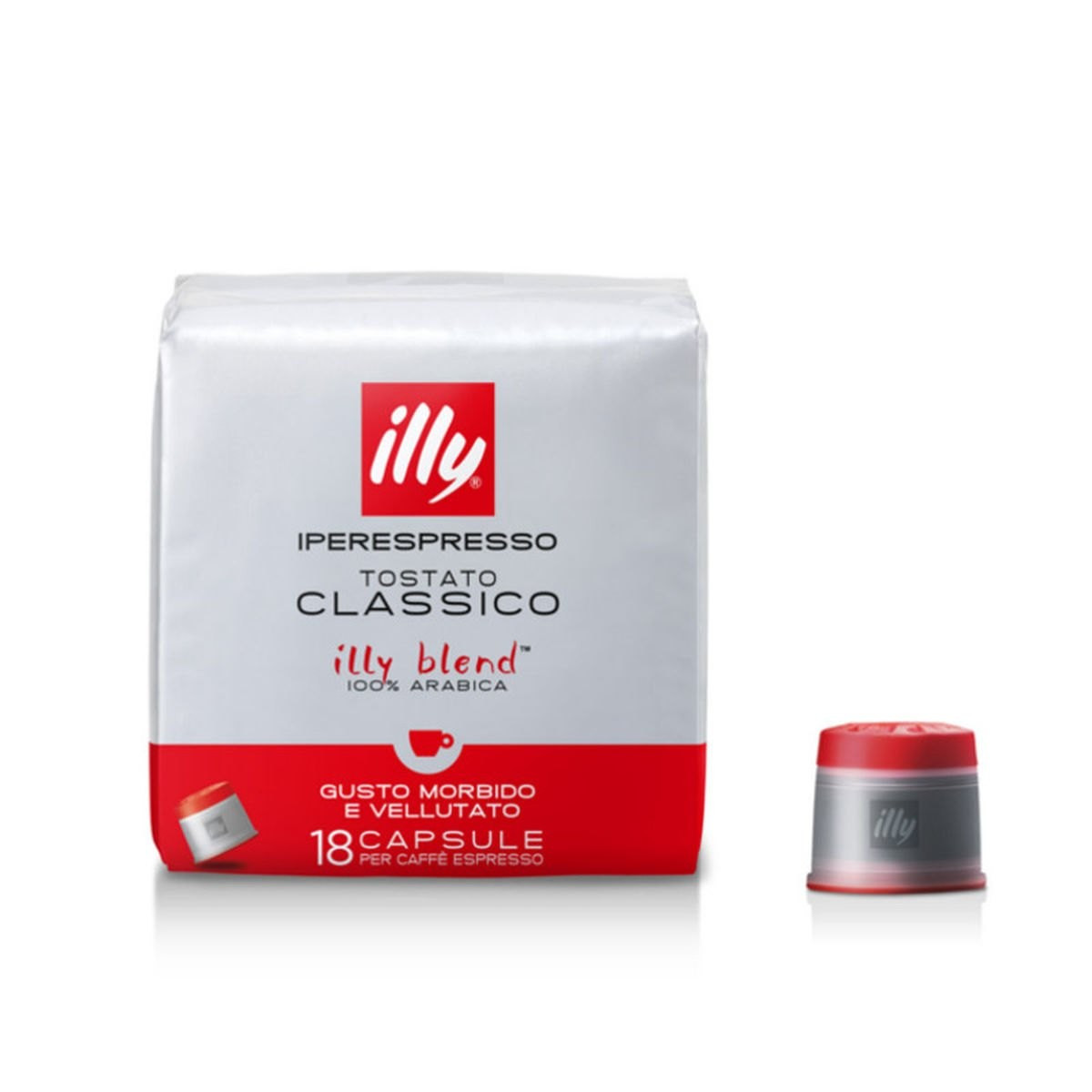 Кава в капсулах illy IperEspresso Medium Classico 18 шт. Італія (Іллі айпер)