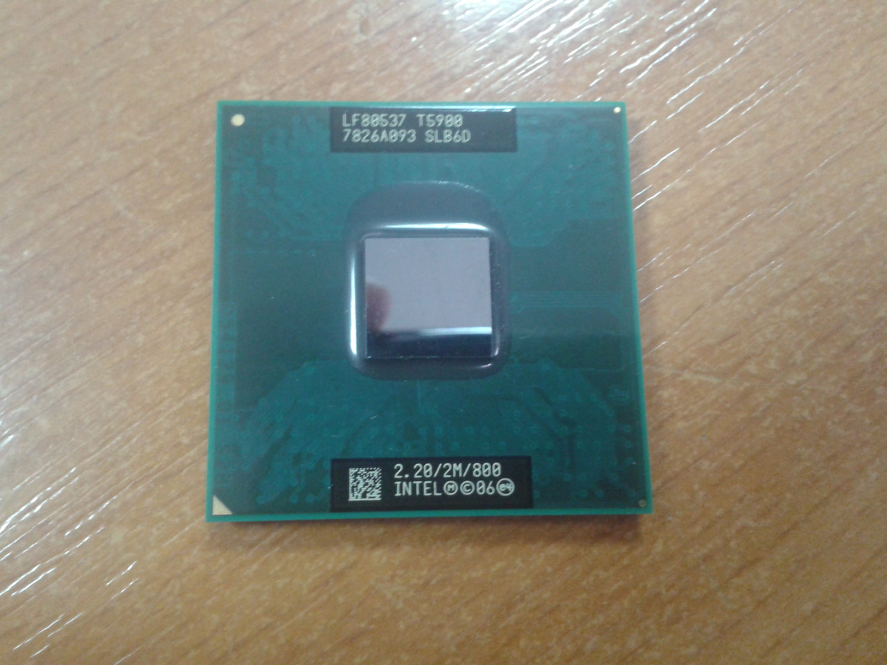 Процесор для ноутбука Intel Mobile Core 2 Duo T5900 2.2 GHz/800MHz/2Mb SLB6D tray - фото 1 - id-p83535548