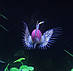 Декор для акваріума Рибка крилатка жовто-синя велика, фото 2