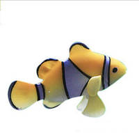 Декор для аквариума Рыбка Немо жёлтая
