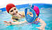 Дитяча повнолицева маска для плавання Easy Breath II generation (маска на все обличчя)  рожева, фото 4