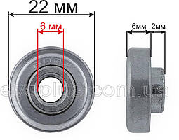 Подшипник для колеса 22/6/2