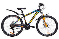 Горный велосипед DISCOVERY TREK AM DD 26" (черно-оранжево с синим) r13