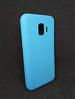 Силіконовий чохол бампер для Samsung J2 Core Candy case Блакитний