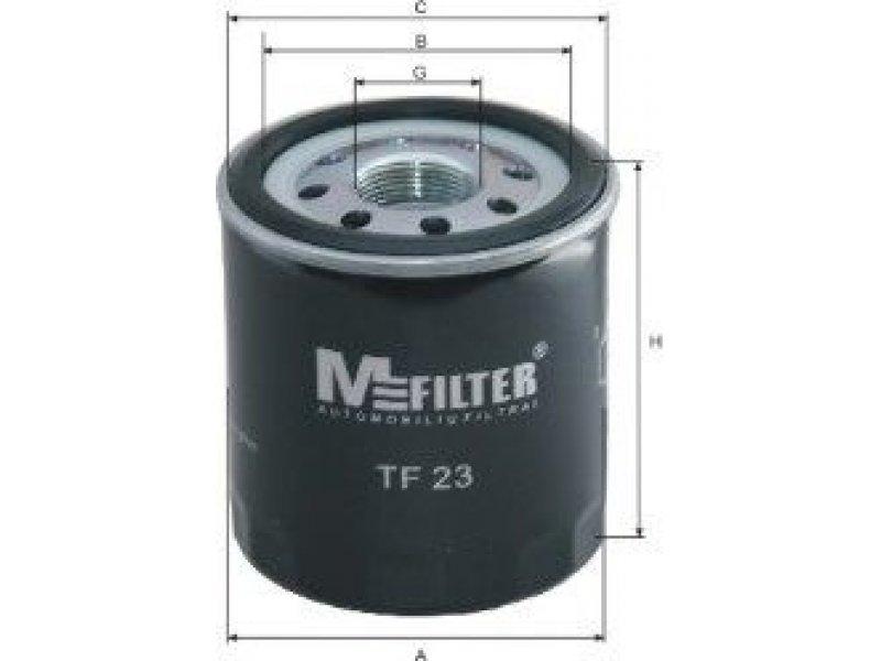 Фільтр масляний ISUZU 4, 3D (Богдан), фото 1