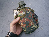Фляга армійська "US Army bottle" 1 л пластикова в чохлі, флектарн . Німеччина Макс Фукс., фото 5