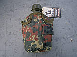 Фляга армійська "US Army bottle" 1 л пластикова в чохлі, флектарн . Німеччина Макс Фукс., фото 6