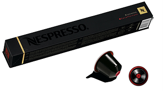 Кава в капсулах Nespresso Ristretto Decaffeinato, без кофеїну 10 (тубус 10 шт.), Швейцарія