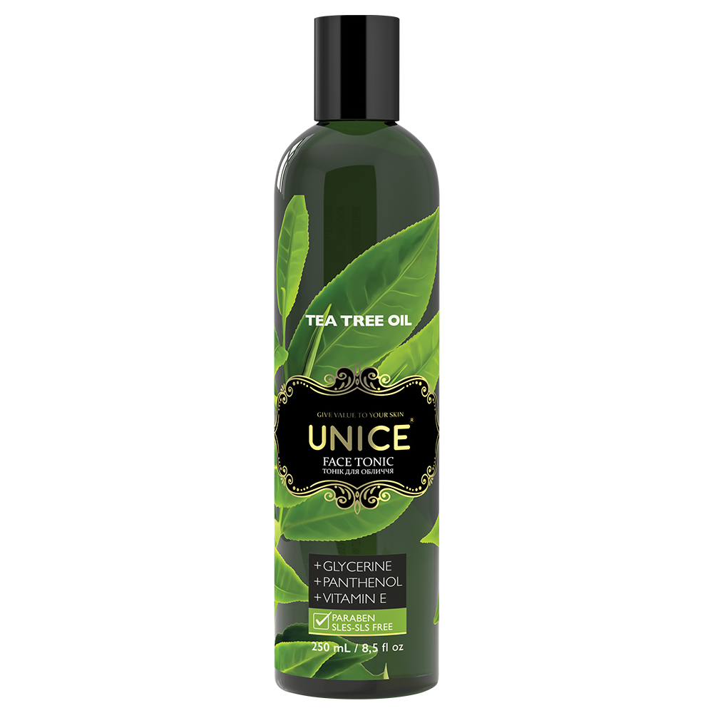 Тонік для обличчя Akten Cosmetics Unice з олією чайного дерева 200 мл (3609016)