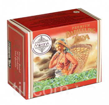 Чорний чай Дарджилінг у ковертах фольга 100 г (50*2 г)