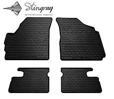 Гумові килимки Daewoo Matiz 1998- (Деу Матіз) кількість 4 штуки