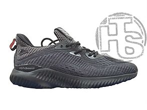 Жіночі кросівки Adidas AlphaBouce Black Grey BW1127