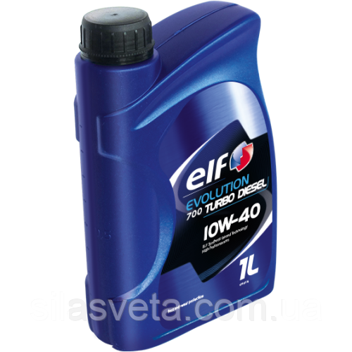 Автомобільна моторна олива напівсинтетична "ELF" Evolution 700 Turbo Diesel 10W40 1L