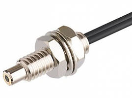 Дифузійний оптоволоконний датчик для малих об'єктів (0,03 мм), дистанція до 40 мм, болт М4х0,7