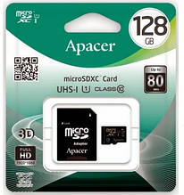 Карта пам'яті APACER microSDXC 128GB