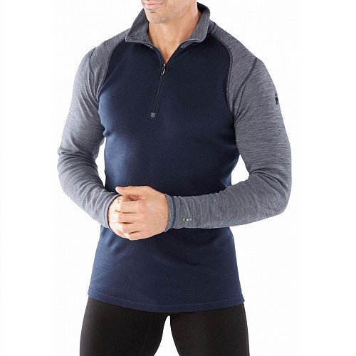 Футболка з довгим рукавом Smartwool Men 250 Baselayer Pattern Zip