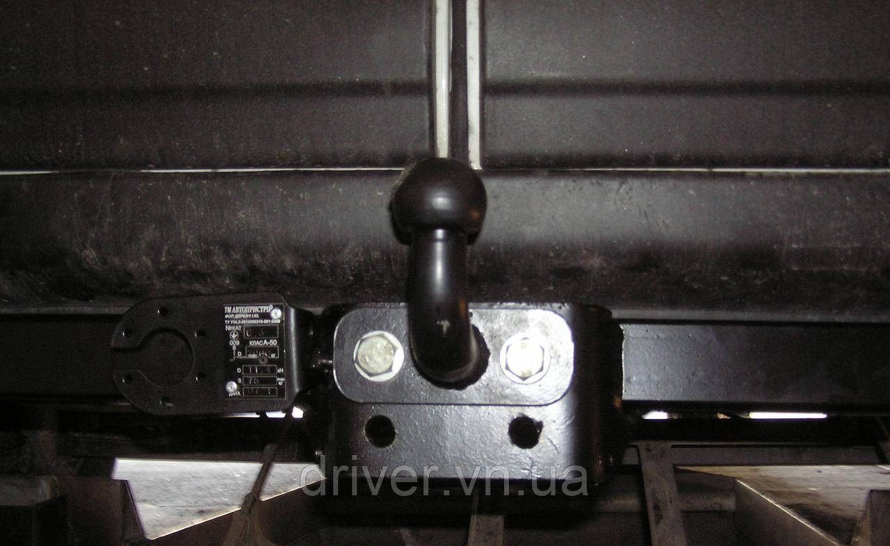 Фаркоп MERCEDES-BENZ SPRINTER L=3550/4025, 1 кол., бампер з підніжкою 1995-2006. Тип F (знімний гак), фото 1