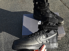 Чоловічі кросівки Nike Special Air Force Field 1 High Triple Black 864024-003, фото 2