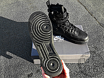 Чоловічі кросівки Nike Special Field Air Force 1 High Triple Black 864024-003, фото 5