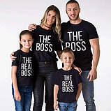 Футболки. Family Look. Футболки для всієї родини. Boss and real boss, фото 3