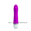 Hi-tech вібратор - Pretty Love David Vibrator 18,5 x 3,5 cm, фото 8