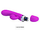 Hi-tech вібратор - Pretty Love Bert Vibrator 18,8 x 3,5 cm, фото 9
