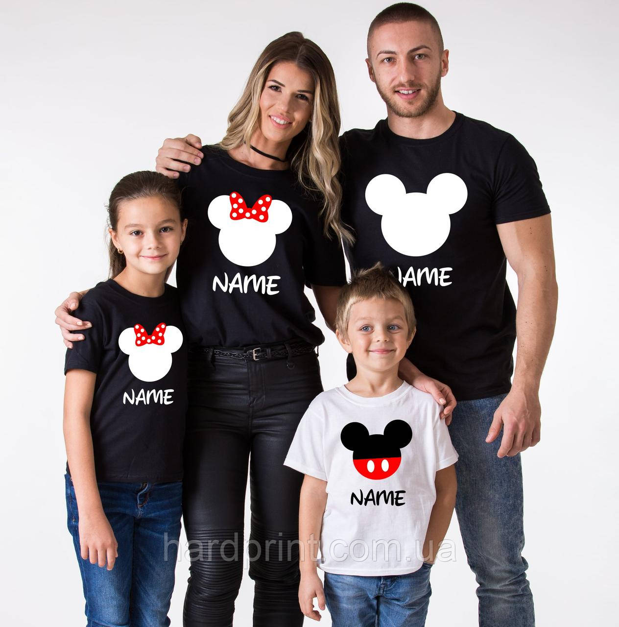 Футболки. Family Look. Футболки для всієї родини. Міккі і Мінні МАУС