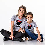 Футболки. Family Look. Футболки для всієї родини. Міккі і Мінні МАУС, фото 5