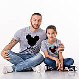 Футболки. Family Look. Футболки для всієї родини. Міккі і Мінні МАУС, фото 4