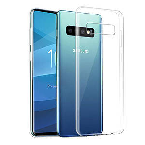 Ультратонкий 0,3 мм чохол для Samsung Galaxy S10 прозорий