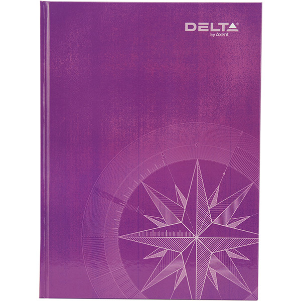 Тетрадь Delta А4 D8031-11 клетка 96 листов фиолетовая