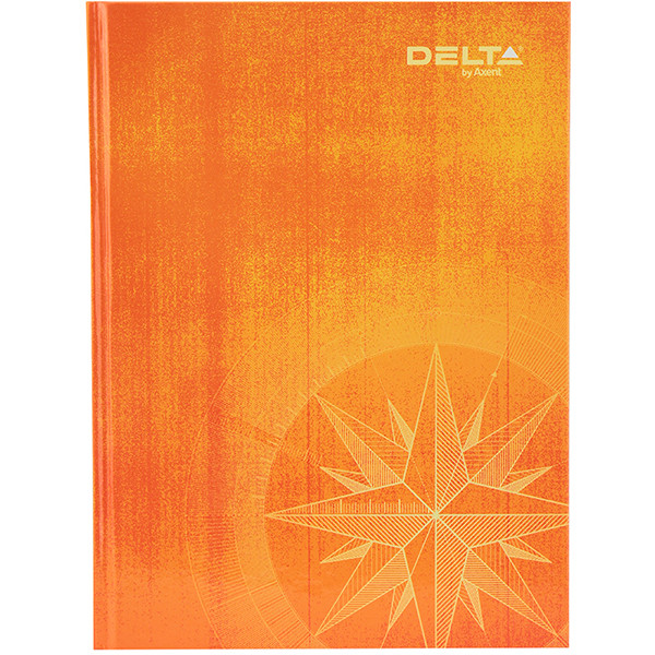Тетрадь Delta А4 D8031-12 клетка 96 листов оранжевая