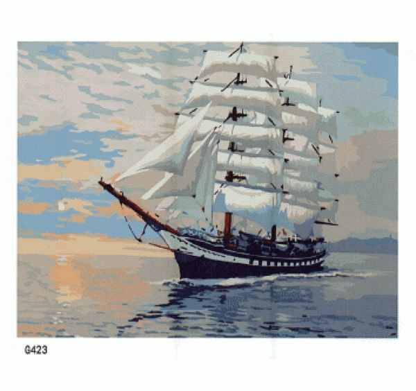 Картина за номерами 423