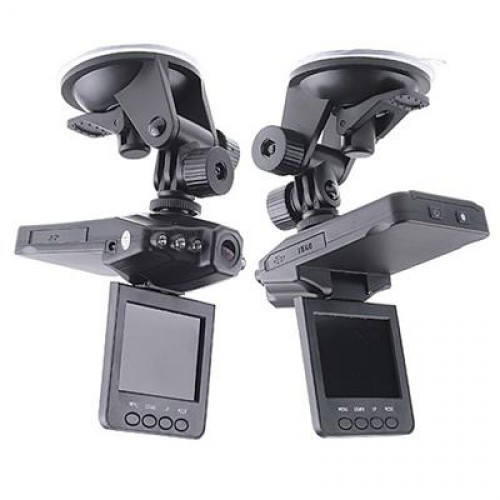 Відеореєстратор HD 198 DVR (LCD 2,4") знімання день/ніч кут огляду 120 автореєстратор складаний 2.2", фото 1
